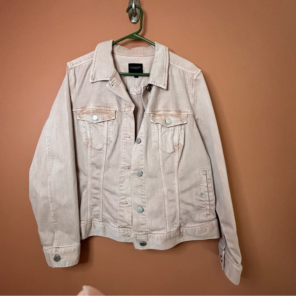 Liverpool Blush Jean Jacket - Picture 3 of 11